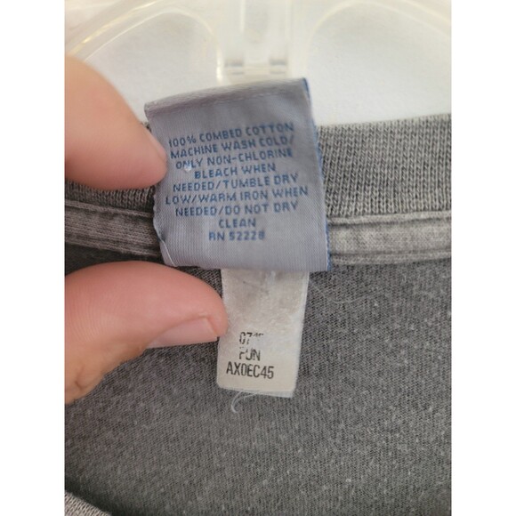 CRAZY SHIRTS HAWAII Mens Long Sleeve Grey T-Shirt - Picture 3 of 10